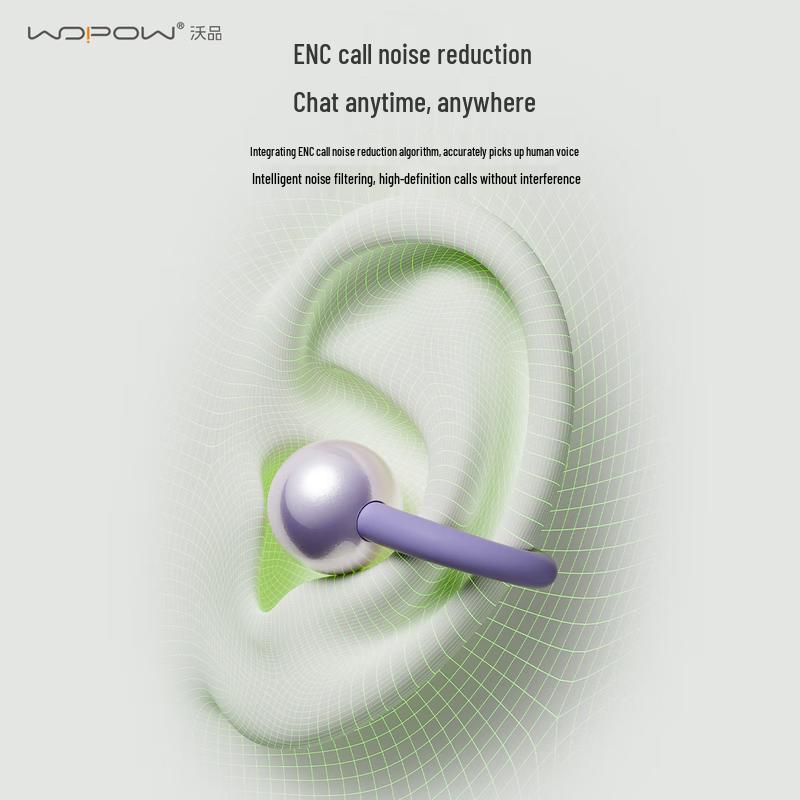 WOPOW OWS26 Open-Ear Clip-On True Wireless Bluetooth Earbuds