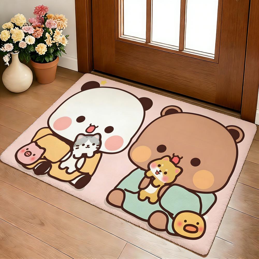 Kwai Anime Yier Bubu Fußmatte Gemütliche Flanell Weiche Dicke Rutschfeste Matte Für Wohnzimmer Schlafzimmer Küche Dekor Teppiche