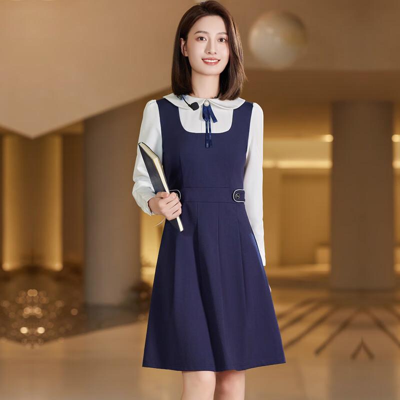 Women s Professional Doll Collar Dress L