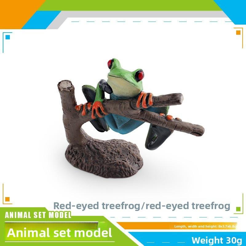 Childrens Wild Animal Pvc Collection With Realistic Tree Frog And Toad Figurines For Educational Play