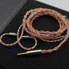 FAAEAL Fülhallgató Kábel 3.5/2.5/4.4mm Csere Fejhallgató Vezeték MMCX/2Pin 0.78mm Upgrade Kábel BLON Moondrop TANGZU TRN SE535-höz