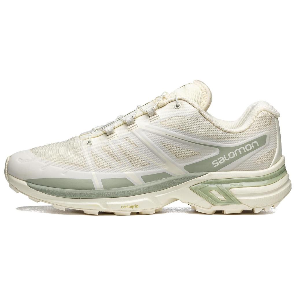SALOMON XT Wings 2 Slip Resistant Abrasion Resistant Lightweight Low Top Outdoor Shoes Unisex Vanilla L47135500