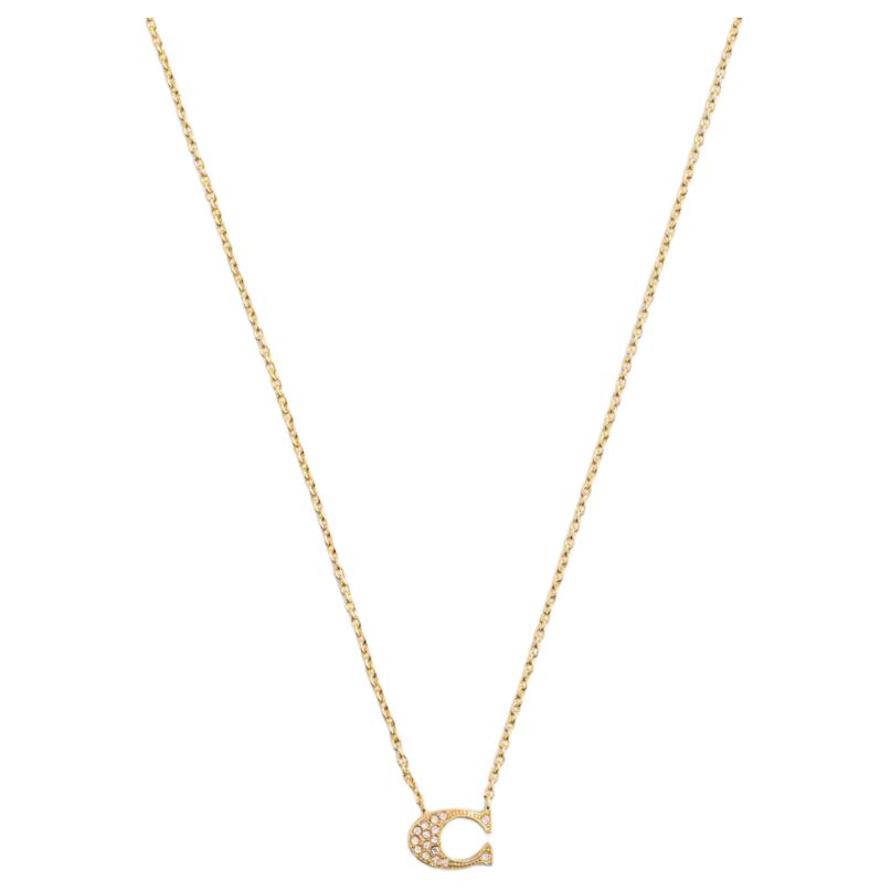 Coach Original Design Necklace Women necklaces Gold 91433 F,Gold