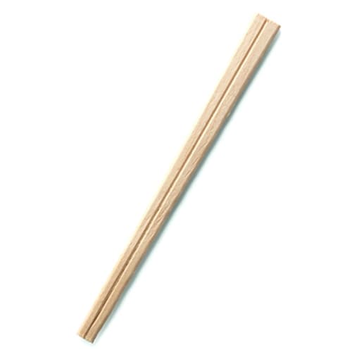Made in Japan, 21cm disposable chopsticks made from thinned wood, 100 pairs (individually wrapped) WS-100