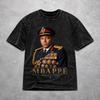 Km Mbappes Dictador Meme Gewaschenes T-Shirt Neuheit Harajuku Herren Damen HipHop T-Shirts Kurzarm