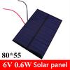 Panel słoneczny epoksydowy 6V 100mA 0,6W Fotowoltaiczne polikrystaliczne ogniwo ładowarka