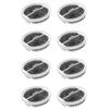 A72U 8Pcs For Xiaomi Mijia Handheld Vacuum Cleaner Filter HEPA White For MJXCQ01DY Model