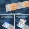 Night Light Under Cabinet Lights Ultra Thin LED Light Motion Sensor Wireless Rechargeable 3 Color For Kitchen Bedroom Lighting