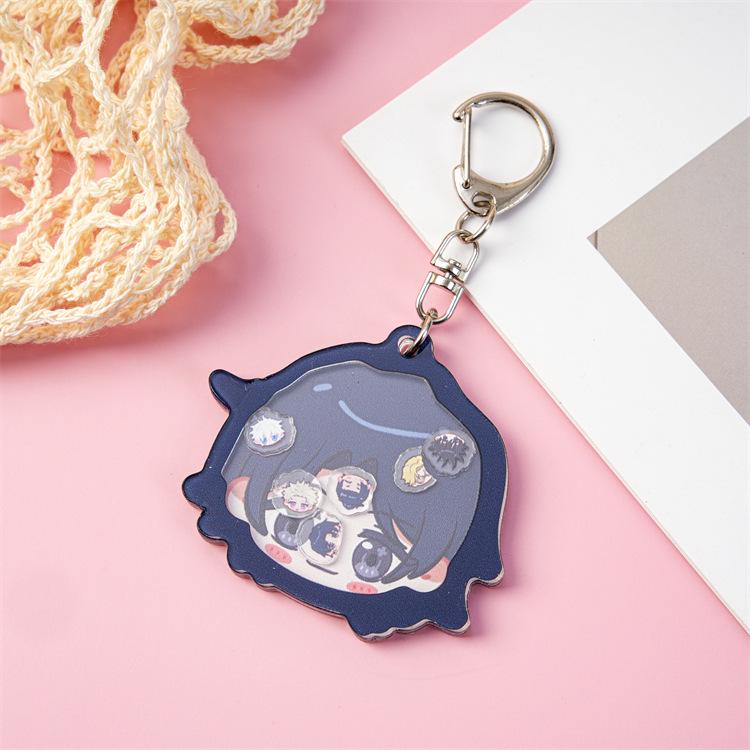 Jujutsu Kaisen Anime Acrylic Keychain & Backpack Charm.