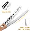 6.5" Meideng-Style Half-Gold Fishbone Pet Grooming Thinning Shears