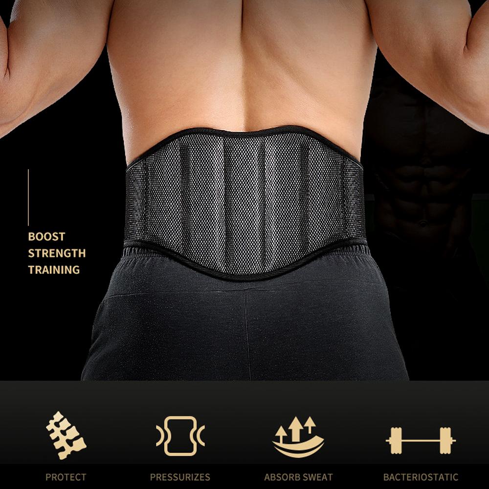 Brace pentru spate Suport lombar pentru ameliorarea durerilor de spate, hernie de disc, sciatică, scolioză - Design material respirabil pentru bărbați și femei