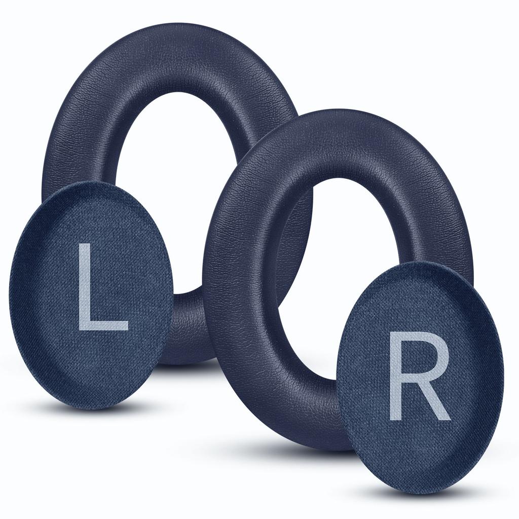 Replacement EarPads Cushions for Bose QC45 QuietComfort QC 45 Headphone Softer Protein Leather / Breathable football net Earpads