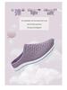 Women's Summer Breathable Slip-On Slippers - Soft Sole, Comfortable, Fashionable, Odor-Free Half Shoes