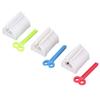 3 Sets Toothpaste Squeezer Practical Plastic Rolling Toothpaste Squeezer with Rolling Handle for