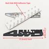3D Metal Car Styling Logo Full Time 4WD Badge Trunk Fender Side Stickr Emblem For Jeep Compass Grand Cherokee Toyota Accessories