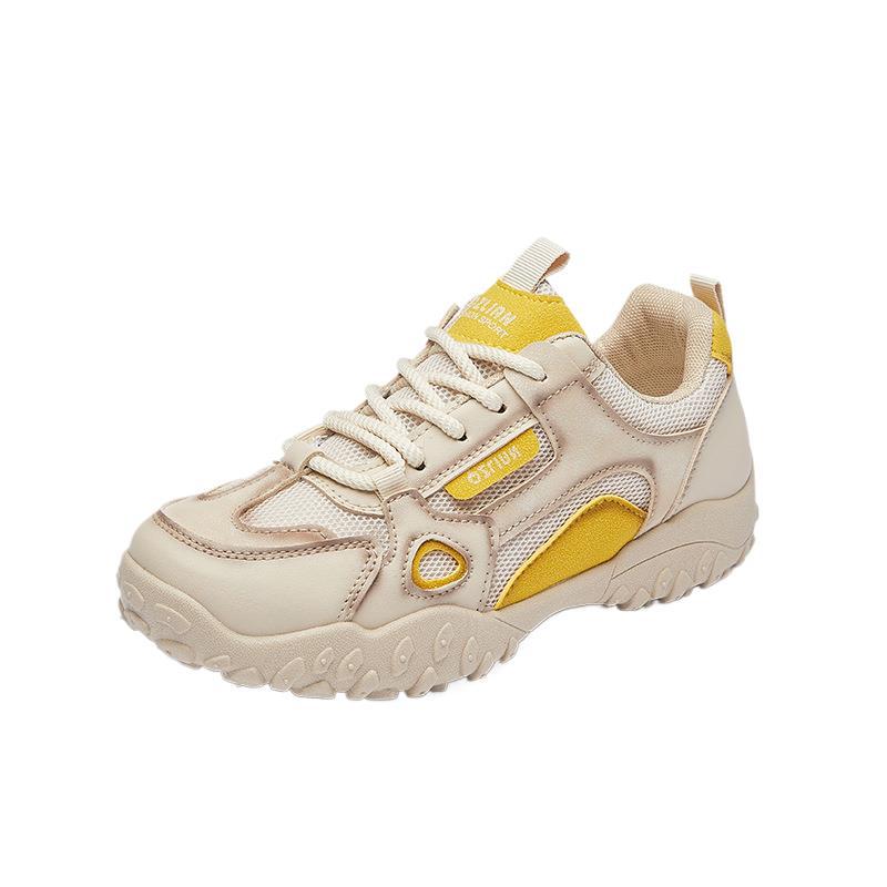 Ins Korean Version of the New Dad Shoes Girl 2025 Spring Student Sports Running Casual Thick Sole Height Increase Street Shot L0801
