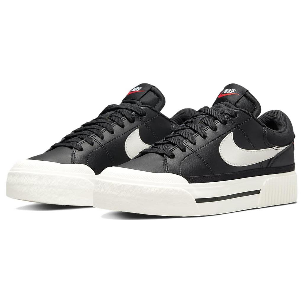 New Nike Court Legacy Lift Black Sail Women's DM7590-001