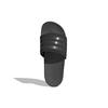 New Adidas Adilette Comfort Slides Core Black Grey Women's GX4303