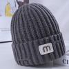 Women's Winter Warm Loose Knitted Hat Korean Style Versatile Windproof Ear Protection Couple Wool Hat
