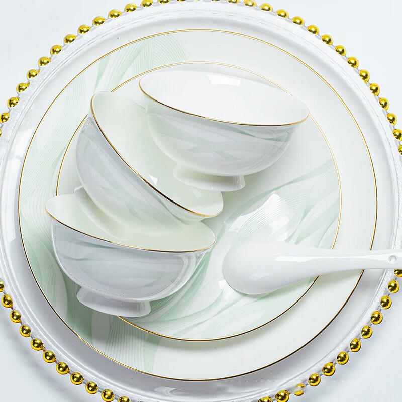 Jingdezhen Luxury Bone China Dinnerware Set