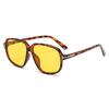 New Pc Frame Round Sunglasses Women Men Vintage Brand Ellipse Sun Glasses for Male Shades Female Eyewear Anti-Glare Sunglasses