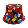 Gorra de Aficionado Personalizada para el Evento Deportivo Mundial 2026 Bandera Impresa del Equipo de Fútbol del País Gorra de Pescador Copa del Club de Fútbol Universitario Gorra de Cubo