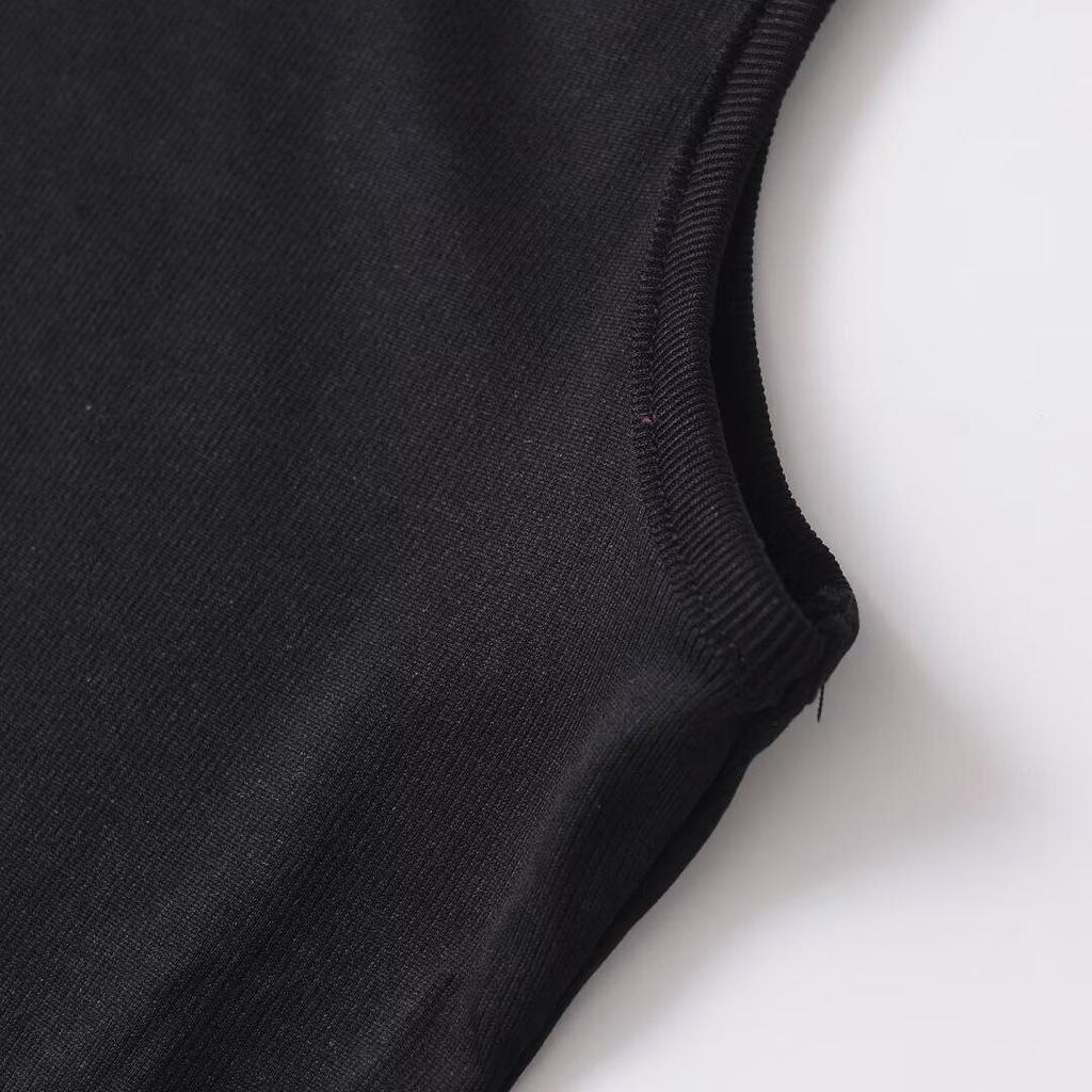 2024 Autumn Women's Low Waist Vest Dress - European & American Style