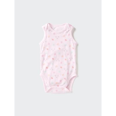 Japan Cotton Mesh Bodysuit Sleeveless