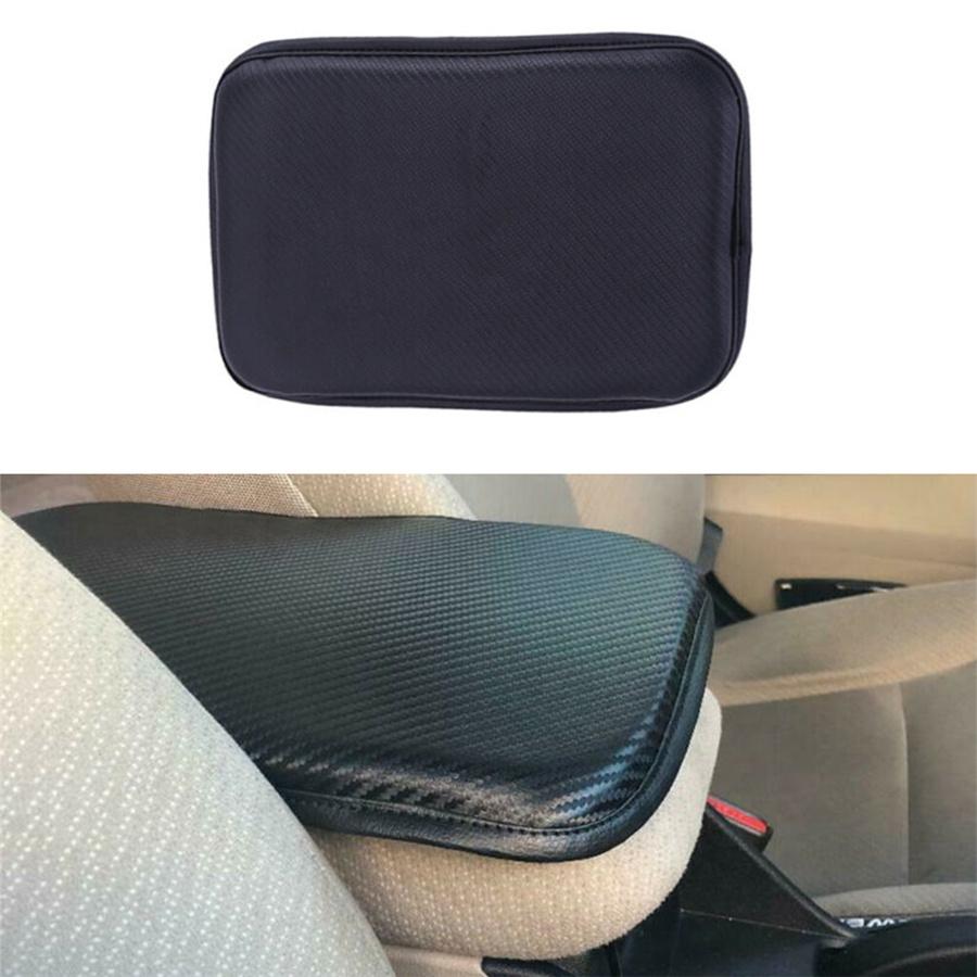 Car Armrest Leather Cushion Pads Center Console Mat Cover Protector Accessories