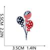 Independence Day Theme Embroidery Cloth Sticker Cartoon Fireworks Clothes Holiday Decoration National Day Patch Sticker Ironing