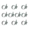 10Pcs Adjustable Hose Clamp For Swimming Pool Maintenance Screw Key Hose Clamps Plastic Filter Pump Connector Clips