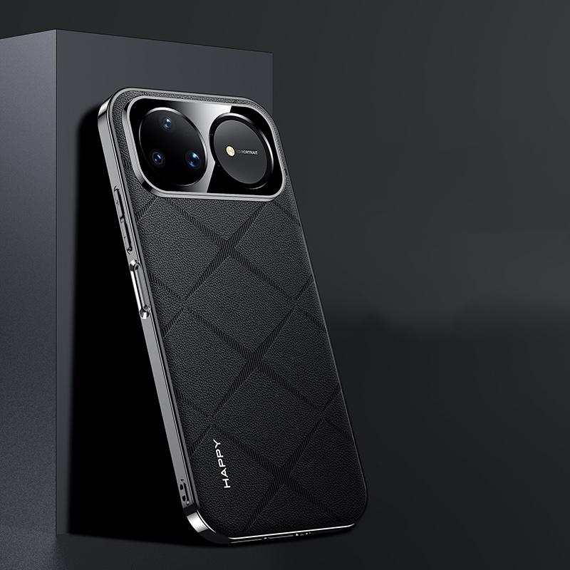 Luxury Plating PU Leather Camera Lens Protection Back Case for Huawei Nova 15 Ultra / 15 Pro / Nova 15 Bumper Cover Opp Bag&For Huawei nova 15 Ultra 5G 6.84
