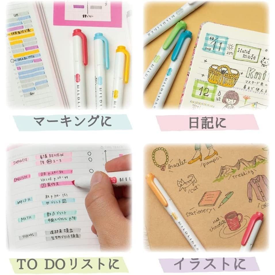 Zebra Highlighter Mildliner 35 Color Set Gift Box WKT7-35C
