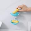 1 Pc - Lotus Soap Rack Wall Mounted Soap Box Bathroom and Kitchen Soap Rack Double-layer Soap Rack