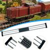 1/87 HO Model Train Accessories, Treadmill Track Bearing, Metal, Realistic Practical, Easy