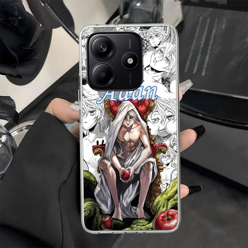 Record of Ragnarok Anime Phone Case for Xiaomi Redmi Note 14 13 14S 12S 12 11S 11T 11E Pro Plus 11 10 10S 9S 5G Soft Silicone Co