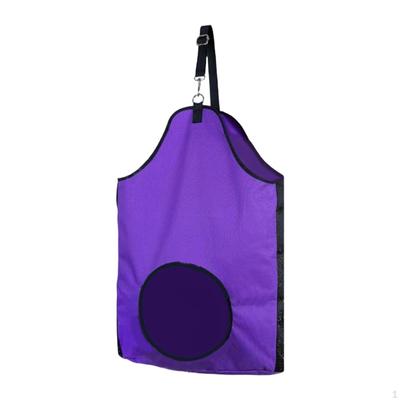Hay Feeder Bag Horse Waterproof Slow Feed with Strap Haylage Tote for