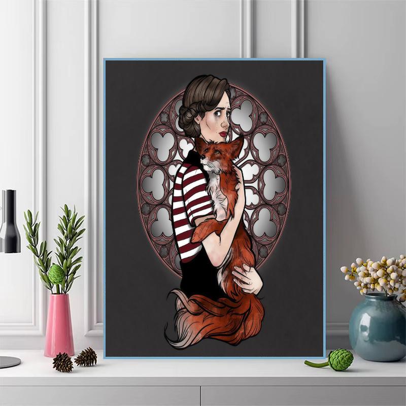 Fleabag 100% Round Full Drill 5D DIY Diamond Painting Embroidery Cross Stitch Rhinestone Décor