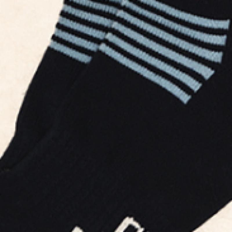 DaiSo Hoher Schaft Herren S Laufsocken Marine