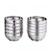 Cream Style 304 Stainless Steel Double-Layer Bowl