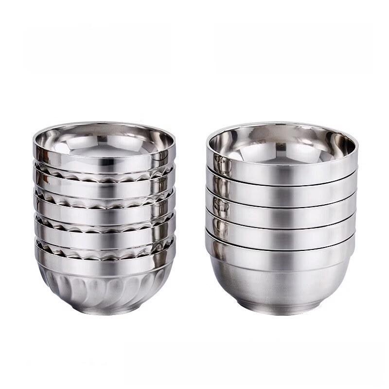 

304 Stainless Steel Double-Wall Noodle Bowl