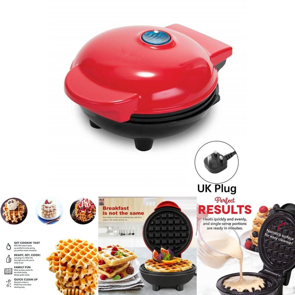Mini Waffle Machine Multilayer Base Nonstick Electric Waffle Maker For Home Baking And Breakfast