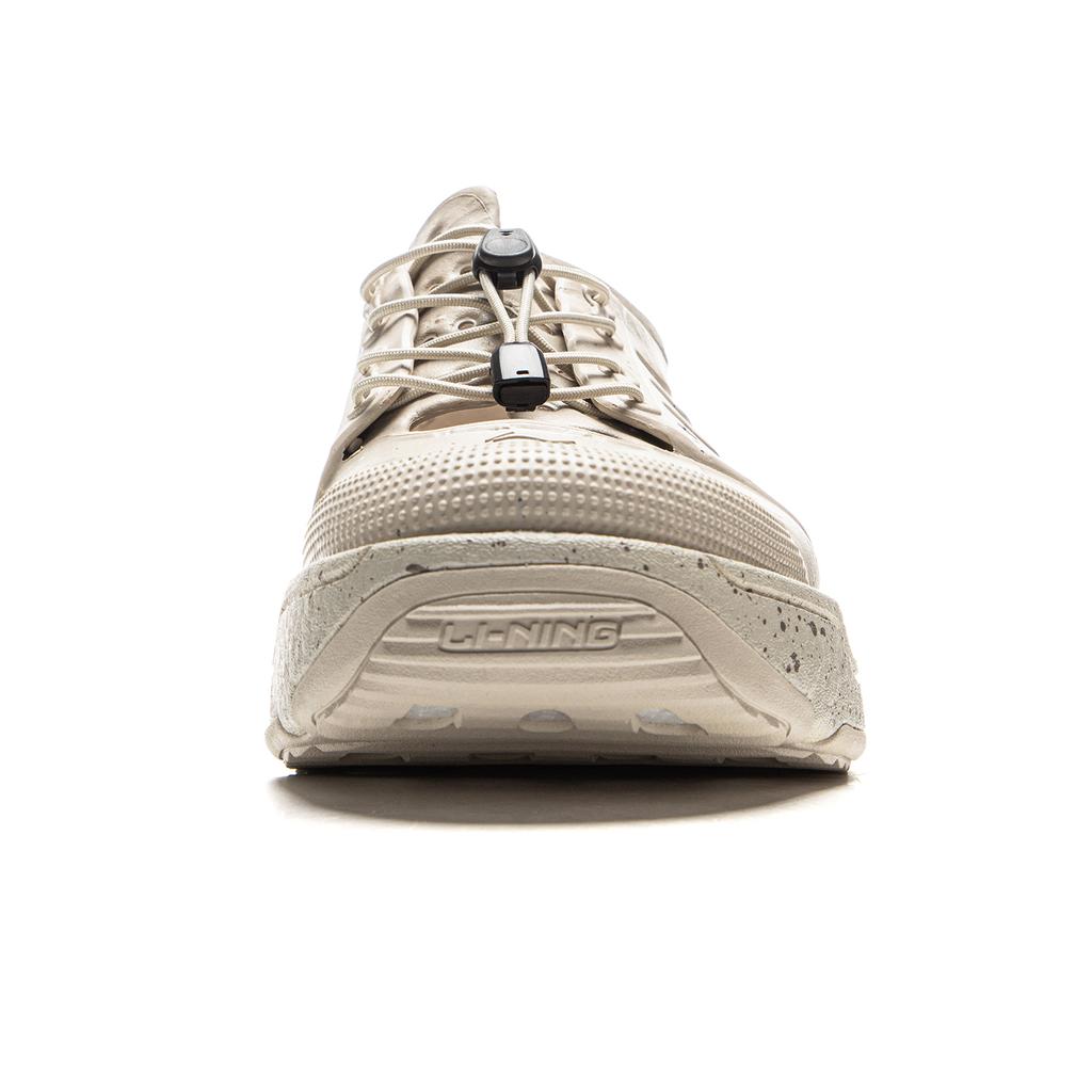 New LiNing Pan Gu Trek Slip Resistant Abrasion Resistant River Trekking Shoes Unisex Oat Gray AZSV025-1