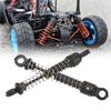 2Pcs Rear Shock Absorber Remote Control Car Shock Absorbers for WLtoys 2428 1/24 RC Crawler Car Black