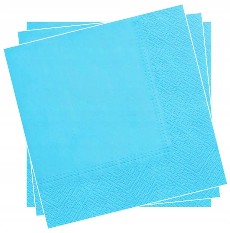3-Layer Napkins 20 Pcs Light Blue II