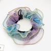 Dancer Bun Hair Net Elastic Drawstring Hairnet Adjustable Gauze Hair Accessories for Girls Dance Ballet Skating Gymnastics