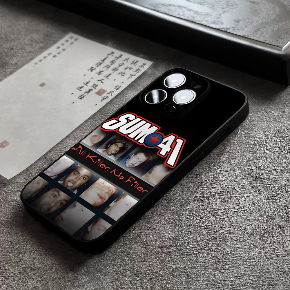 Hot Band S-sUM 41 Phone Case For 17 Pro Max For Iphone 14 16 Pro Max 12 15 11 13 Pro Xr X Xs 8 7 Plus Back Cover