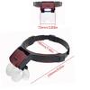 Magnifying Glasses Reading IlluminatedMagnifiers Adjustable Head Loupe Magnifiers