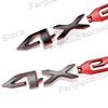 Car 3D ABS Plastic Emblem For Jeep 4XE Logo Wrangler Gladiator Compass Grand Cherokee Body Side Badge Rear Trunk Decor Sticker ALU1
