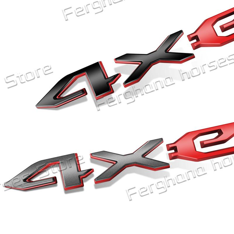 Car 3D ABS Plastic Emblem For Jeep 4XE Logo Wrangler Gladiator Compass Grand Cherokee Body Side Badge Rear Trunk Decor Sticker ALU1